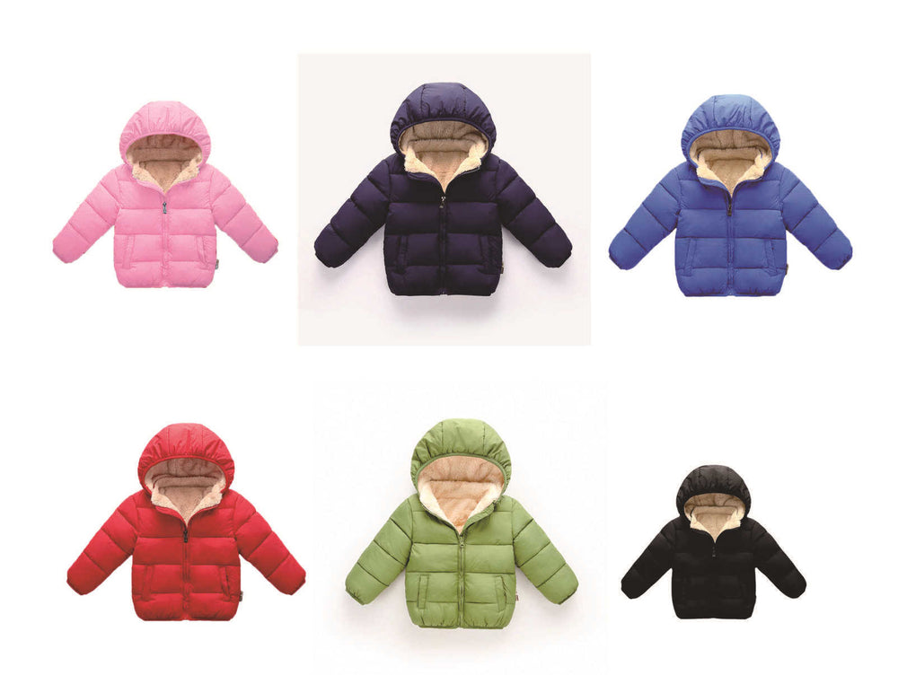 Baby Kid Unisex Solid Color Jackets Outwears Wholesale 22080507