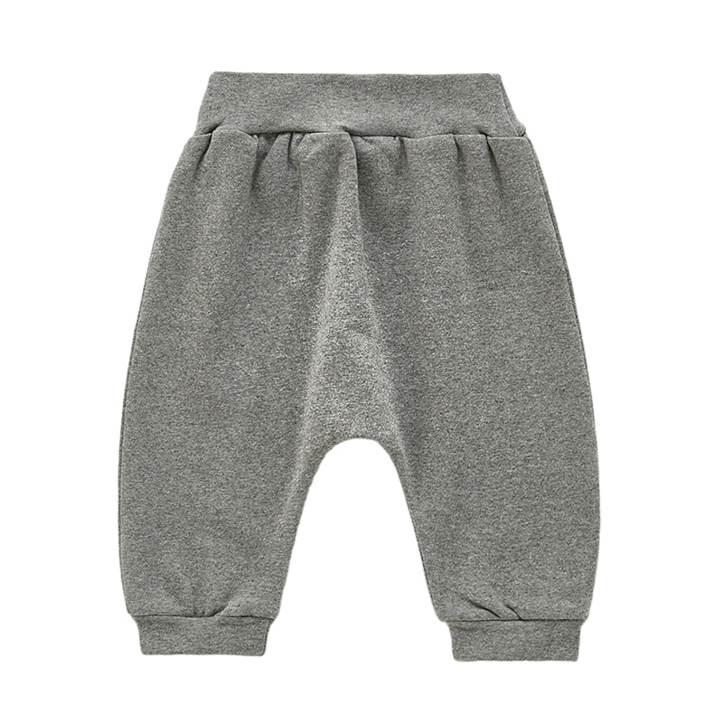 Baby Boys Solid Color Sports Pants Wholesale 22081974