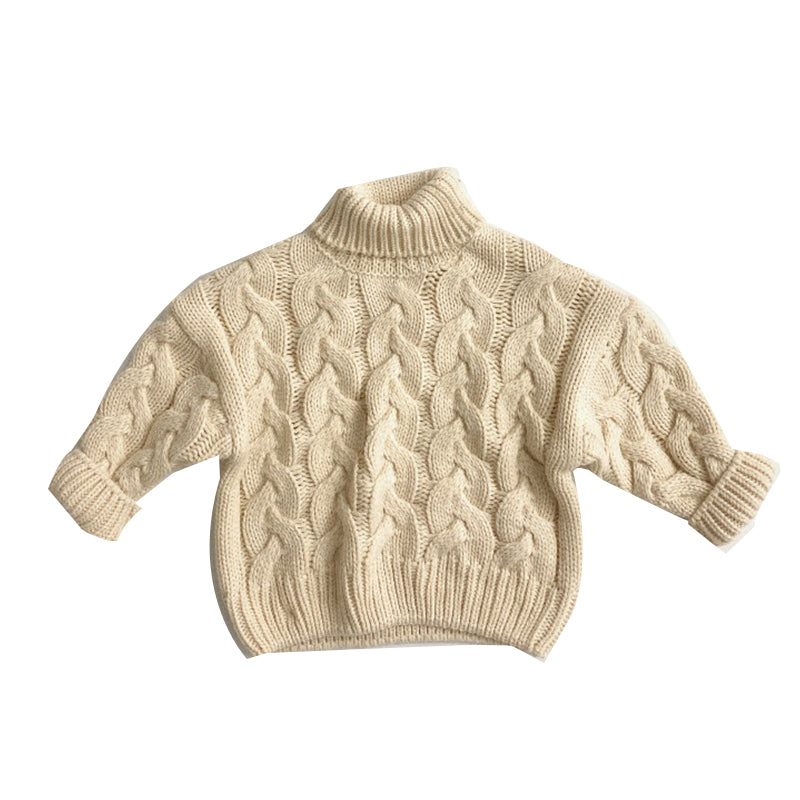 Baby Kid Unisex Solid Color Crochet Sweaters Wholesale 220914349
