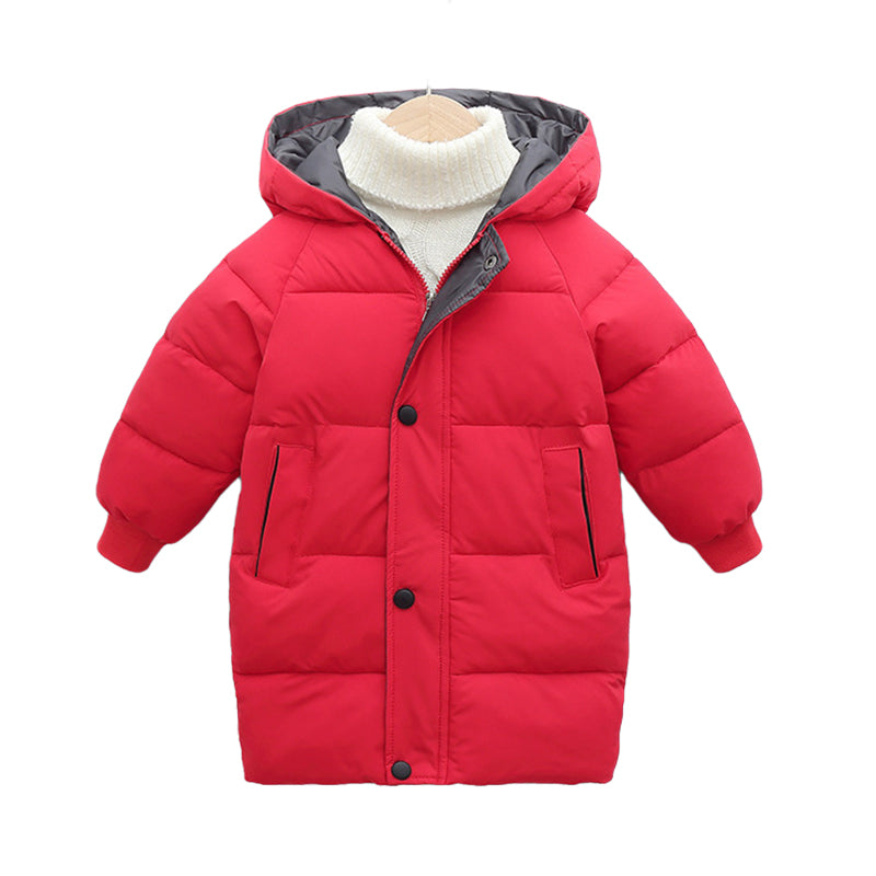 Kid Unisex Solid Color Coats Wholesale 221107300