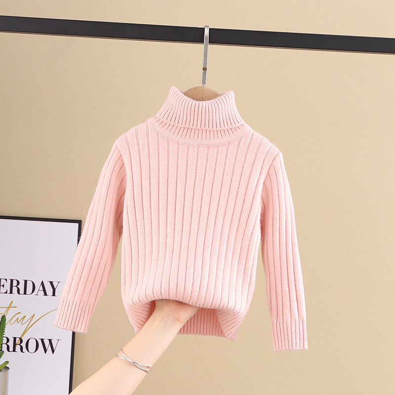 Baby Kid Unisex Solid Color Sweaters Knitwear Wholesale 22122622