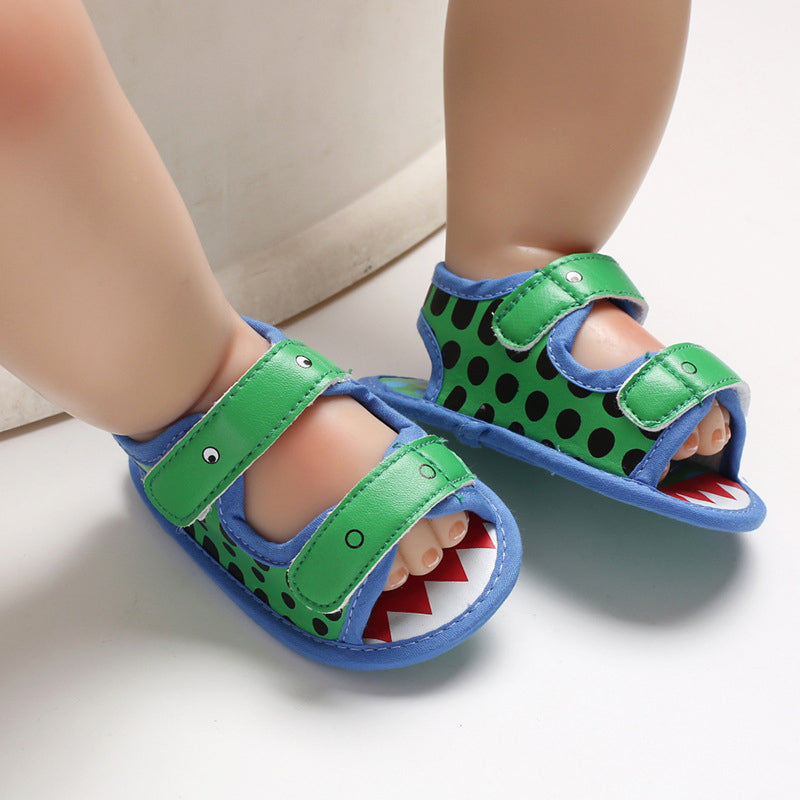 Baby Boy Crocodile Print Prewalkers Sandals Wholesale 23711996