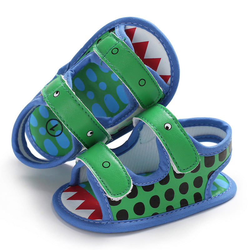 Baby Boy Crocodile Print Prewalkers Sandals Wholesale 23711996