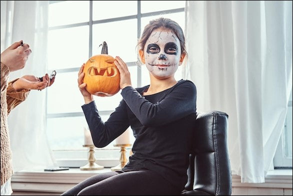 Last-minute Halloween Face paint ideas for kids