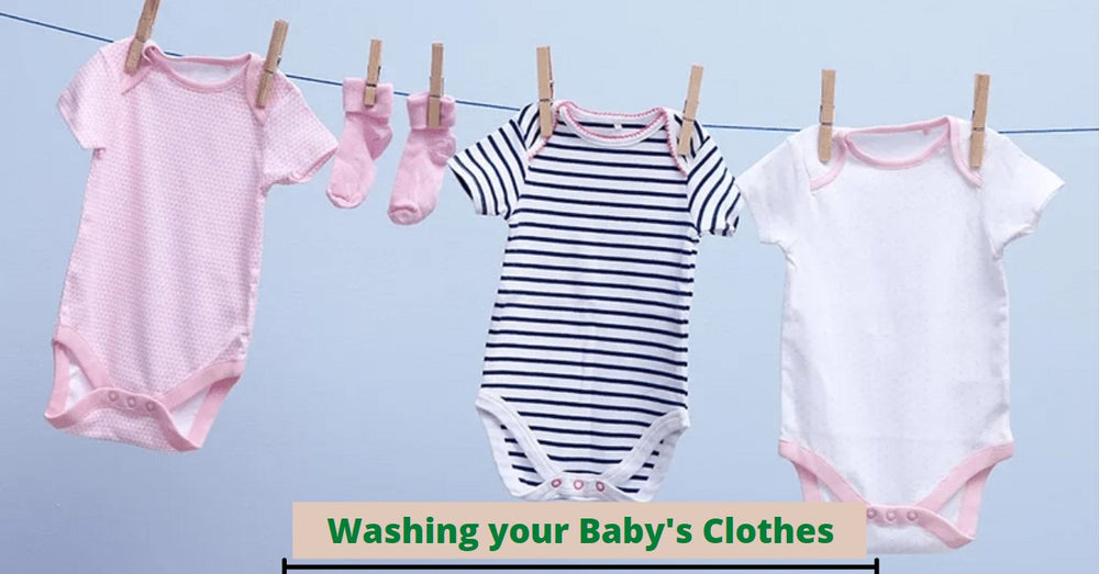 Safer ways to wash Baby Clothes