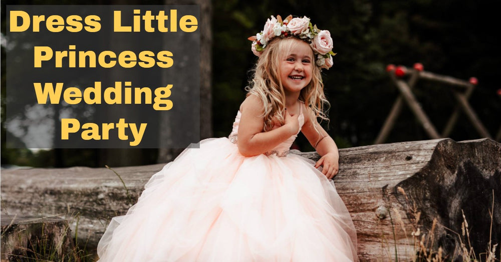 Dress Little Princess Wedding Party