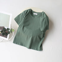 Load image into Gallery viewer, Baby Kid Unisex Solid Color T-Shirts Wholesale 220317370

