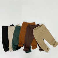 Load image into Gallery viewer, Baby Kid Unisex Solid Color Pants Leggings Wholesale 220927252
