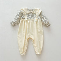 Load image into Gallery viewer, Baby Kid Girls Flower Print Jumpsuits Wholesale 240802307
