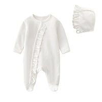 Load image into Gallery viewer, Baby Girls Solid Color Jumpsuits Wholesale 182116488
