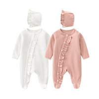 Load image into Gallery viewer, Baby Girls Solid Color Jumpsuits Wholesale 182116488
