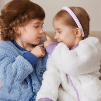 Load image into Gallery viewer, Kid Girls Boys Winter Solid Color Sleepwears Wholesale 24102301
