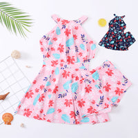 Load image into Gallery viewer, Baby Kid Big Kid Girls Print Beach Swimwears Wholesale 220412319
