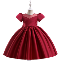 Load image into Gallery viewer, Kid Big Kid Girls Solid Color Dressy Princess Dresses Wholesale 230803102

