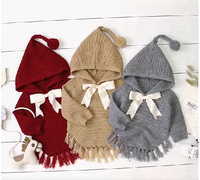 Load image into Gallery viewer, Baby Kid Girls Solid Color Bow Jackets Outwears Wholesale 22122909
