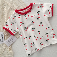 Load image into Gallery viewer, Baby Kid Girls Fruit Cartoon Print T-Shirts Wholesale 220328132
