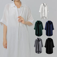 Load image into Gallery viewer, Women Solid Color Blouses Wholesale 2112221901
