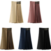 Load image into Gallery viewer, Women Solid Color Skirts Wholesale 2112222051
