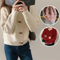 Load image into Gallery viewer, Women Solid Color Crochet Cardigan Wholesale 2112222129
