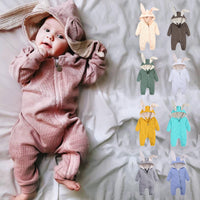 Load image into Gallery viewer, Baby Unisex Solid Color Cartoon Jumpsuits Wholesale 220114416
