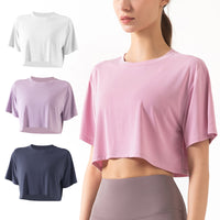 Load image into Gallery viewer, Women Solid Color Sports T-Shirts Wholesale 220224152
