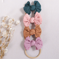Load image into Gallery viewer, Baby Kid Girls Solid Color Bow Headwear Wholesale 220302115
