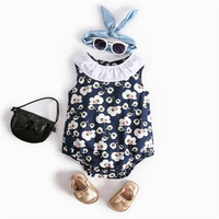 Load image into Gallery viewer, Baby Kid Girls Print Rompers Wholesale 22032221
