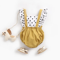 Load image into Gallery viewer, Baby Kid Girls Polka dots Rompers Wholesale 22032259
