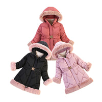 Load image into Gallery viewer, Kid Girls Solid Color Coats Wholesale 220330308
