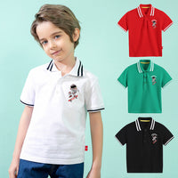 Load image into Gallery viewer, Baby Kid Boys Striped Print Polo Shirts Wholesale 220330680
