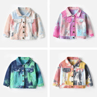Load image into Gallery viewer, Baby Kid Girls Boys Tie Dye Jackets Outwears Wholesale 220411213
