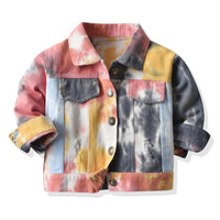 Load image into Gallery viewer, Baby Kid Girls Boys Tie Dye Jackets Outwears Wholesale 220411213
