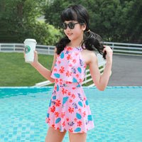 Load image into Gallery viewer, Girls Plant Sports Swimwears Wholesale 220412260
