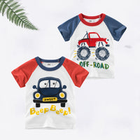 Load image into Gallery viewer, Baby Kid Unisex Car T-Shirts Wholesale 22041435
