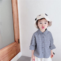 Load image into Gallery viewer, Baby Kid Unisex Checked Shirts Wholesale 220418150
