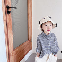 Load image into Gallery viewer, Baby Kid Unisex Checked Shirts Wholesale 220418150
