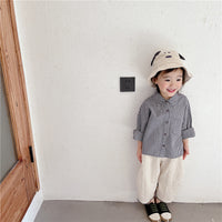 Load image into Gallery viewer, Baby Kid Unisex Checked Shirts Wholesale 220418150
