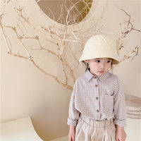 Load image into Gallery viewer, Baby Kid Unisex Checked Shirts Wholesale 220418150
