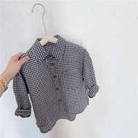 Load image into Gallery viewer, Baby Kid Unisex Checked Shirts Wholesale 220418150
