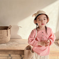 Load image into Gallery viewer, Baby Kid Unisex Checked Shirts Wholesale 220418300

