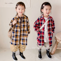 Load image into Gallery viewer, Baby Kid Unisex Checked Jackets Outwears Wholesale 220418400
