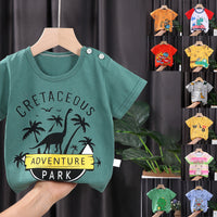 Load image into Gallery viewer, Baby Boys Letters Cartoon Print T-Shirts Wholesale 220425100
