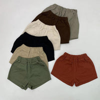 Load image into Gallery viewer, Baby Kid Unisex Solid Color Shorts Wholesale 220429137
