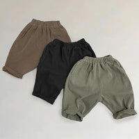 Load image into Gallery viewer, Baby Kid Unisex Solid Color Shorts Wholesale 220429390

