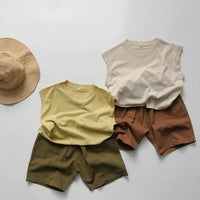 Load image into Gallery viewer, Baby Kid Boys Solid Color Shorts Wholesale 220505468
