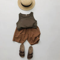 Load image into Gallery viewer, Baby Kid Boys Solid Color Shorts Wholesale 220505468
