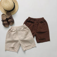 Load image into Gallery viewer, Baby Kid Boys Solid Color Shorts Wholesale 220505471

