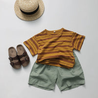 Load image into Gallery viewer, Baby Kid Unisex Striped T-Shirts Wholesale 220505506
