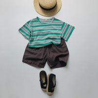 Load image into Gallery viewer, Baby Kid Unisex Striped T-Shirts Wholesale 220505506
