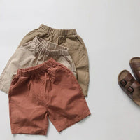 Load image into Gallery viewer, Baby Kid Unisex Solid Color Shorts Wholesale 220505531
